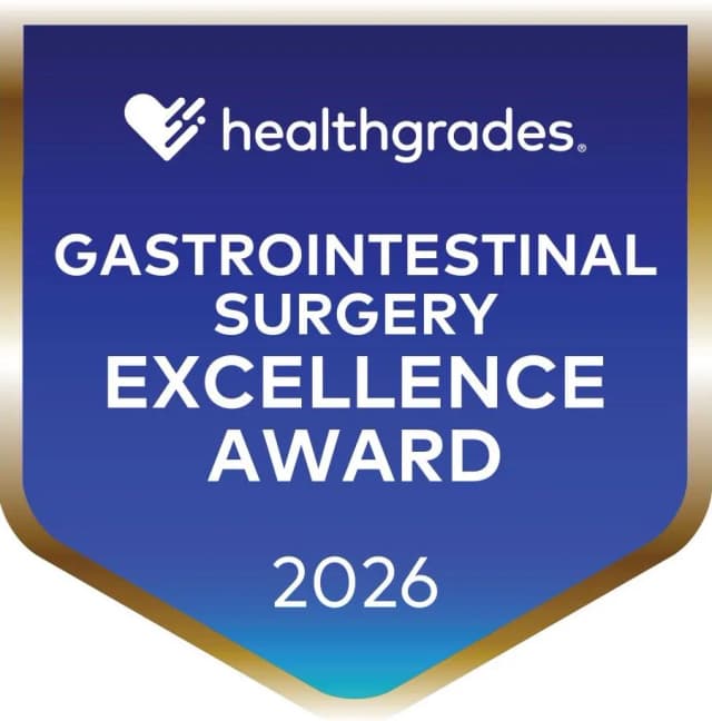 Healthgrades 2026 Gastrointestinal Care Excellence Award™ 