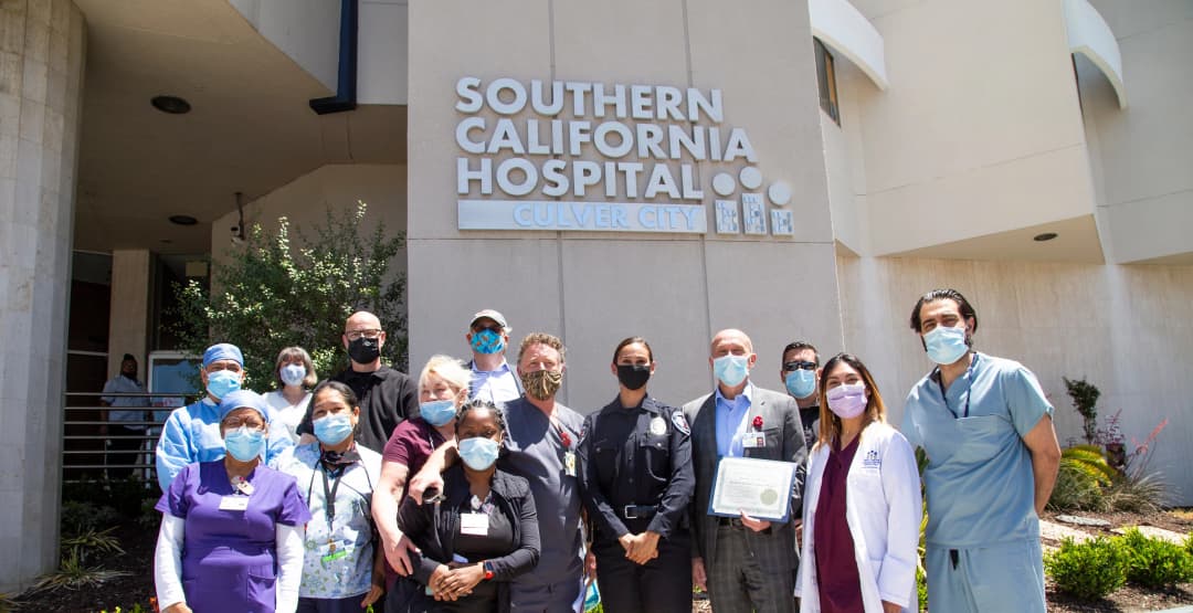 Mayor, Police and Fire Departments Honor Staff During COVID-19 Pandemic