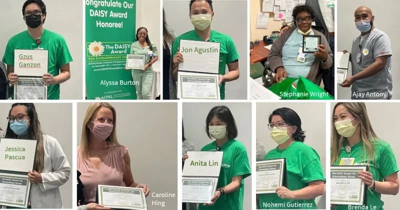 Ten Culver City Nurses Receive National Daisy Award in 2022