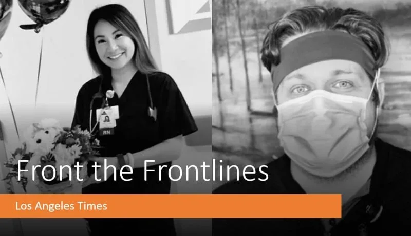 Chief Nursing Officer in Frontline Spotlight in LA Times