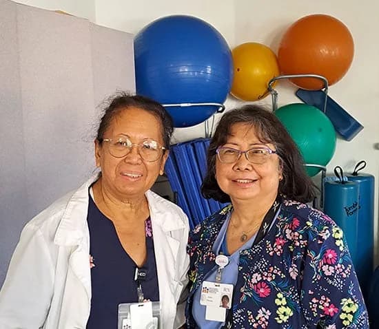 Celebrating Two 40-Plus-Year Nurse Employees