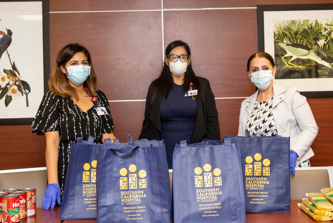 Employees Donate Food and Supplies to West LA Residential Care and Assisted Living Residents During Pandemic