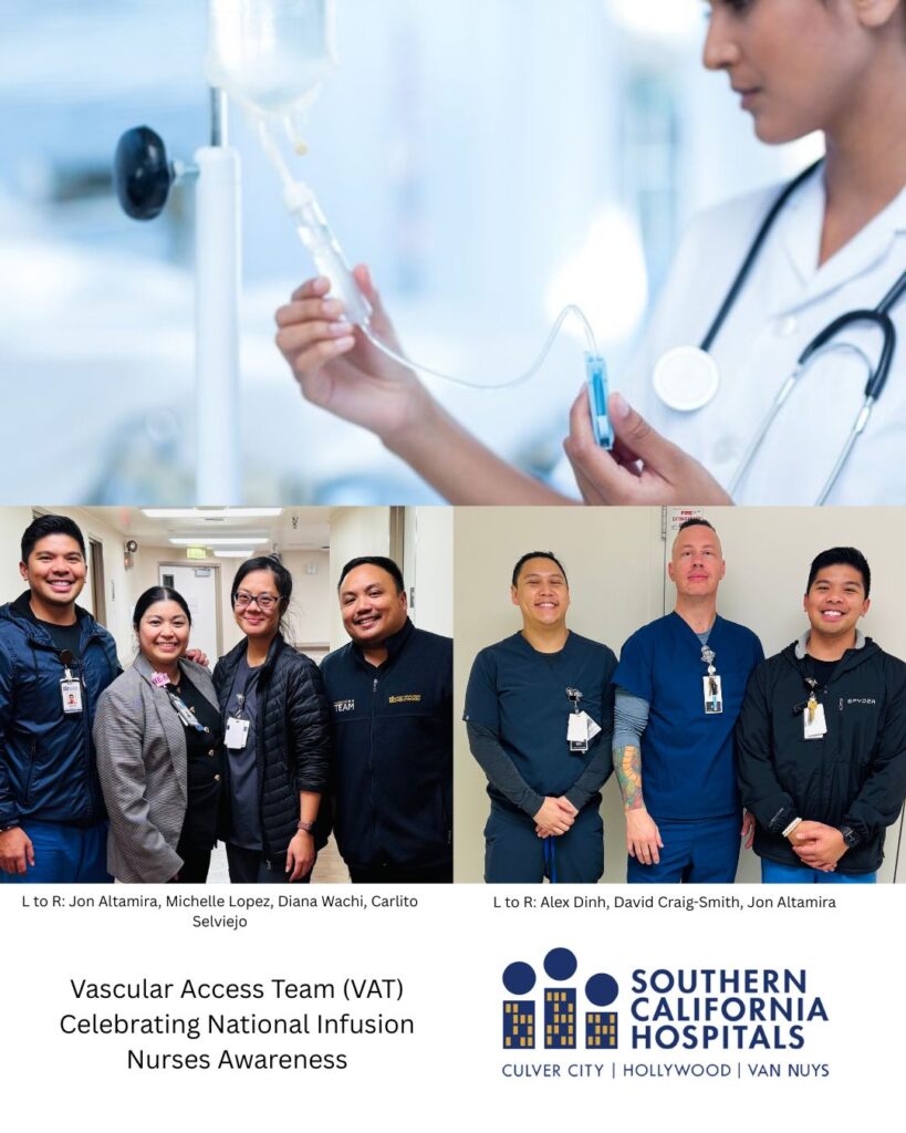 national infusion nurses southern california hospitals